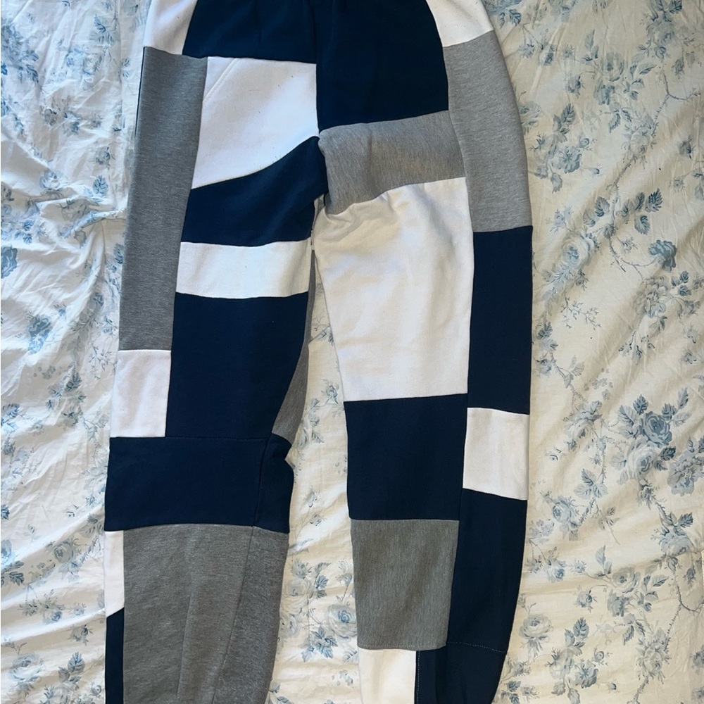 Handmade Patchwork Penn State Sweatpants - Picture 3 of 3